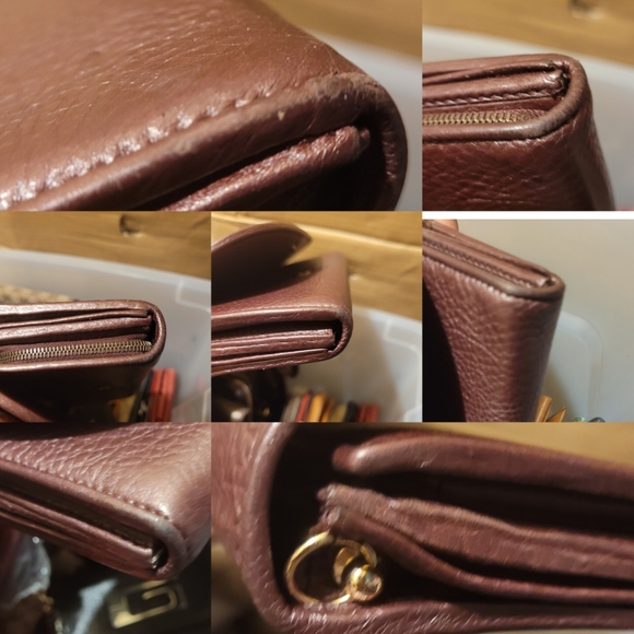 Gucci GG Interlocking 1973 Leather Purple Chain Wallet Authentic Brand New - Picture 17 of 17